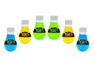 Pacote de festa Slime Super Cool Glow in The Dark com 6 peças variado