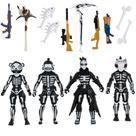 Pacote de figuras Fortnite FNT1018 FNT-4 Mode Skull Squad S7
