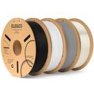 Pacote de filamento de impressora 3D ELEGOO PLA 1,75 mm e 4 kg