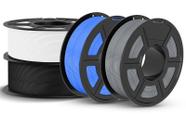 Pacote de filamento de impressora 3D JAYO PLA de 1,75 mm e 4,4 kg (pacote com 4)