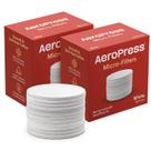 Pacote de filtro de reposição, cafeteira AeroPress, pacote com 2