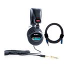 Pacote de fones de ouvido fechados profissionais dobráveis Sony MDR7506