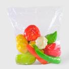 Pacote De Frutas E Legumes Isopor Grande 12 Pçs