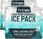Pacote de Gelo Titan Arctic Zone 600g - Alto Desempenho (2 Unidades)
