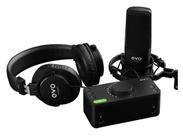Pacote de gravação Audient EVO4SRB com sistema EVO 4 2x2 USB/iOS
