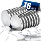 Pacote de ímãs utilitários DIYMAG com 15 discos de 3,2 cm x 0,3 cm Pacote de ímãs utilitários DIYMAG com 15 discos de 3,2 cm x 0,3 cm