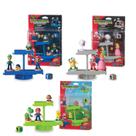Pacote de jogos Epoch Games Super Mario com 12 bonecos de ação