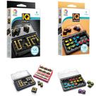 Pacote de jogos SmartGames IQ Circuit e IQ Arrows 240 Challenges