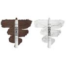 Pacote de lápis de olhos e lápis delineador NYX Jumbo Frappe & White