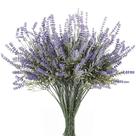 Pacote de lavanda artificial Butterfly Craze de 8 peças para decoração Pacote de lavanda artificial Butterfly Craze de 8 peças para decoração