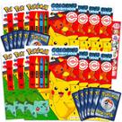 Pacote de lembrancinhas de festa Pokémon com livros e cartões para colorir para crianças