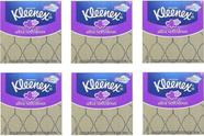 Pacote de lenços faciais Kleenex Ultra Soft 3-PLY com 6 cubos