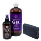 Pacote de limpeza de discos GrooveWasher G3 Fluid 240 mL + GSR 960 ml