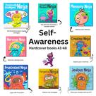 Pacote de livros Ninja Life Hacks Self-Awareness 8, capa dura