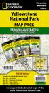 Pacote de Mapas National Geographic Yellowstone Trails Illustrated Pacote de Mapas National Geographic Yellowstone Trails Illustrated