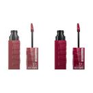 Pacote de maquiagem com batom líquido MAYBELLINE Super Stay