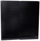 Pacote de metal preto Pegboard Wall Control 30-P-3232B (2)