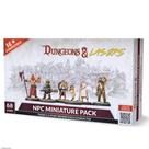 Pacote de miniaturas Dungeons & Lasers NPC DND 68, estatuetas de 28 mm