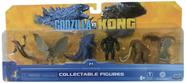 Pacote de minifiguras PlayMates Godzilla 2 GvK 6 peças