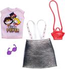 Pacote de moda Barbie DC Comics Girl Power com acessórios