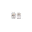 Pacote de montagem de racks de computador com plugue de cabeça de cabo modular RJ12