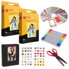 Pacote de Papel para Scrapbook Kodak Premium - 2x3100 Folhas