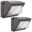 Pacote de parede LED Light Flakeeper 120 W Sensor do crepúsculo ao amanhecer, pacote com 2 unidades