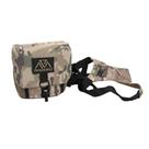 Pacote de peito com cinto binocular Proven Wild Bino Harness feito de nylon 900D impermeável Estojo binocular para caça com alças ajustáveis, 2 bolsos de malha e bolso traseiro com zíper Pacote de peito com cinto binocular Proven Wild Bino Harness feito de nylon 900D impermeável Estojo binocular para caça com alças ajustáveis, 2 bolsos de malha e bolso traseiro com zíper