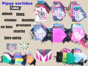 Pacote de Pipa Murcha Murcha Sortidos Pequeno C/ Rabiola ou S/ Rabiola Para Empinar e Decoração