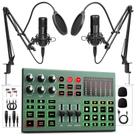 Pacote de Podcast para 2 Pessoas com Mixer de Áudio, Microfone e Alteração de Voz (48V) - Ideal para Streaming, TikTok e YouTube Pacote de Podcast para 2 Pessoas com Mixer de Áudio, Microfone e Alteração de Voz (48V) - Ideal para Streaming, TikTok e YouTube