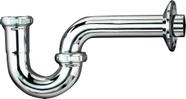 Pacote de prumo P-Trap PP100CP 1-1/4 polegadas NPT X em latão flangeado Pacote de prumo P-Trap PP100CP 1-1/4 polegadas NPT X em latão flangeado