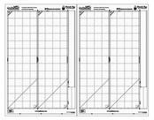 Pacote de recarga de interface impressa Quiltsmart Mondo Bag Pacote de recarga de interface impressa Quiltsmart Mondo Bag
