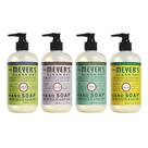 Pacote de sabonete para mãos MRS. MEYER'S CLEAN DAY Lemon Verbena + Lavanda + Manjericão + Madressilva