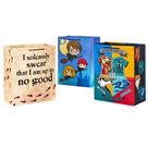 Pacote de sacola de presente Hallmark Harry Potter, grande, 3 sacolas de 13 polegadas Pacote de sacola de presente Hallmark Harry Potter, grande, 3 sacolas de 13 polegadas