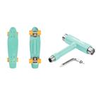 Pacote de skate Retrospec Quip Mini Cruiser de 22,5 cm e 27 cm