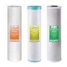 Pacote de substituição do conjunto de filtros de água iSpring F3WGB32BKS Pacote de substituição do conjunto de filtros de água iSpring F3WGB32BKS