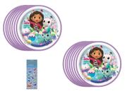 Pacote de suprimentos para festas Gabbys Dollhouse Birthday Pacote de suprimentos para festas Gabbys Dollhouse Birthday