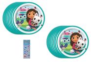 Pacote de suprimentos para festas Gabbys Dollhouse Birthday Pacote de suprimentos para festas Gabbys Dollhouse Birthday