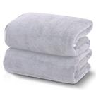 Pacote de toalhas TENSTARS 69x140 cm Quick Dry Light Grey