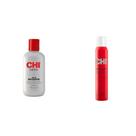 Pacote de tratamento capilar CHI Silk Infusion 177mL e Shine 150mL Pacote de tratamento capilar CHI Silk Infusion 177mL e Shine 150mL