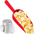 Pacote de utensílios de pipoca CUSINIUM Red Scoop com saleiro