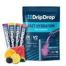 Pacote de variedades Electrolyte Drink Mix DripDrop Hydration Bold