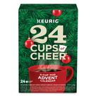 Pacote de variedades Keurig Advent Calendar com 24 cápsulas K-Cup