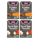 Pacote de variedades Yogi Tea Fall Spice, 64 saquinhos de chá orgânicos Pacote de variedades Yogi Tea Fall Spice, 64 saquinhos de chá orgânicos