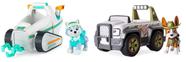 Pacote de veículos de brinquedo Paw Patrol Everest Snow Plow & Tracker