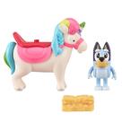 Pacote de veículos e bonecos Bluey Unipony com 2,5-3 bonecos Pacote de veículos e bonecos Bluey Unipony com 2,5-3 bonecos