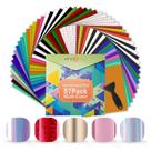 Pacote de vinil HTVRONT Permanent para Cricut Machine, pacote 57