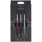 Pacote Discovery Parker Jotter London com esferográfica, gel e lápis