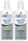 Pacote duplo de enxaguante bucal CloSys Healthy Teeth Anti-Cavidade de 950 ml