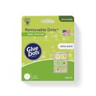 Pacote econômico Glue Dots, pontos removíveis, dupla face, 0,5 cm e 600 pontos